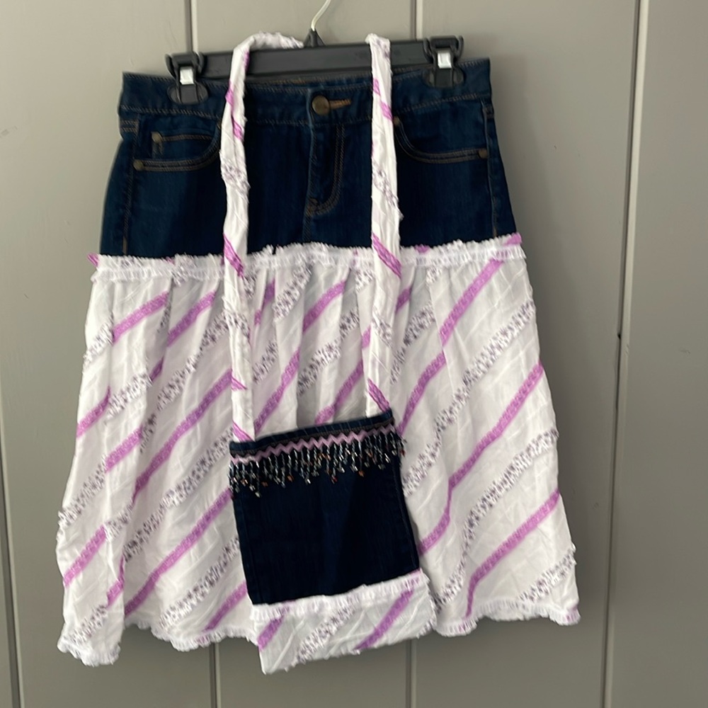 Old Navy Skirt Vintage Ruffle Prairie Romantic Coastal Cowgirl  Cottage Western